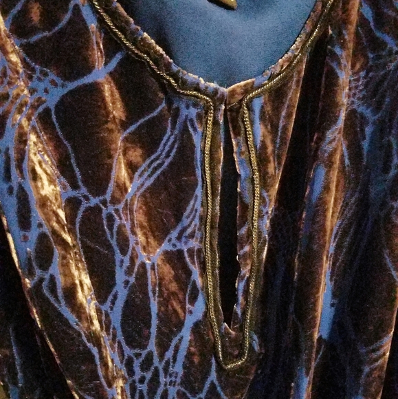 Velvet Peasant Renaissance Top Antik Batik - Picture 5 of 10